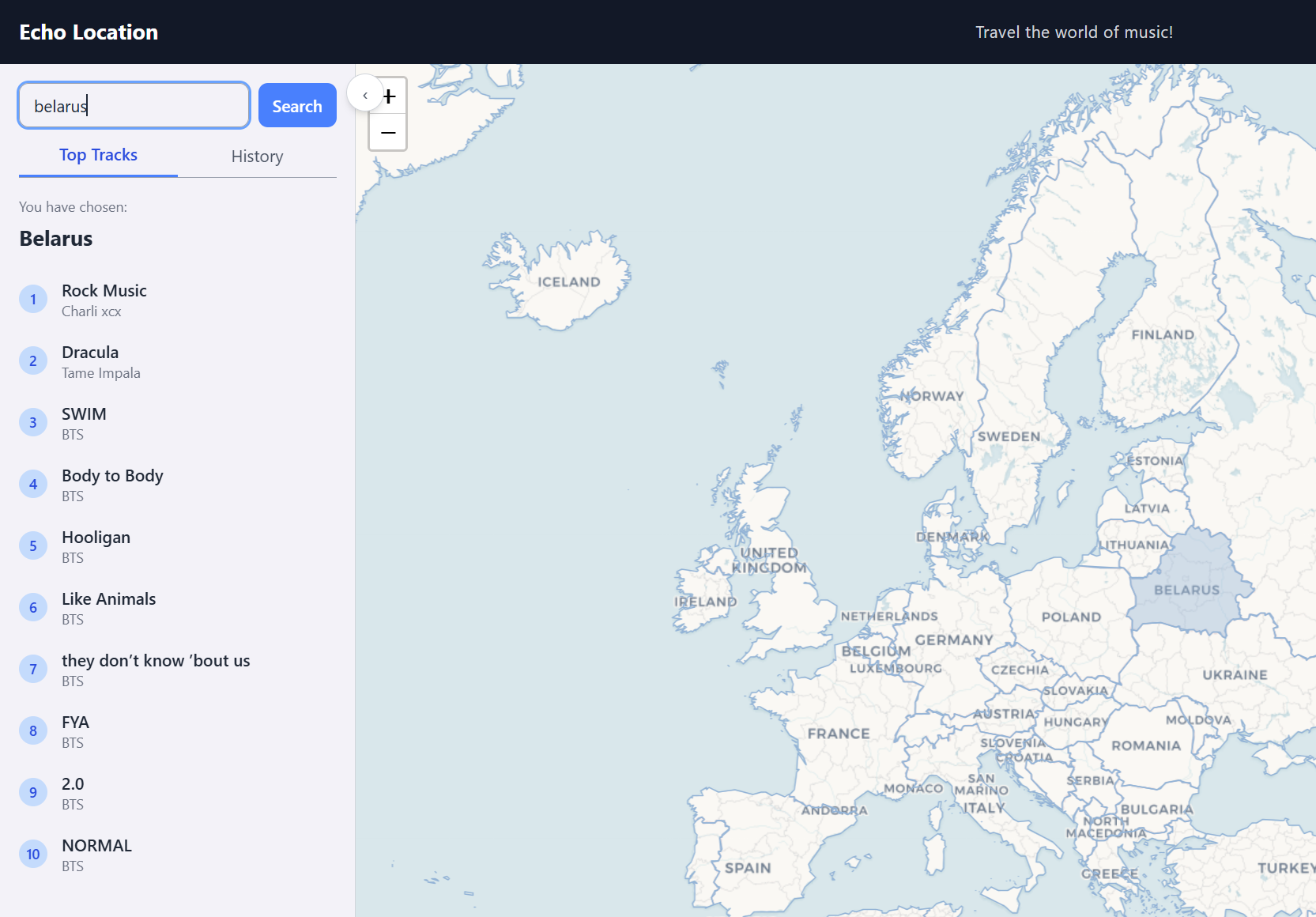 EchoLocation screenshot